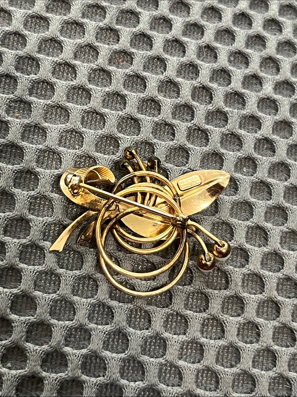 Carl Art vintage brooch 1/20 12K 6.7g - Picture 9 of 9